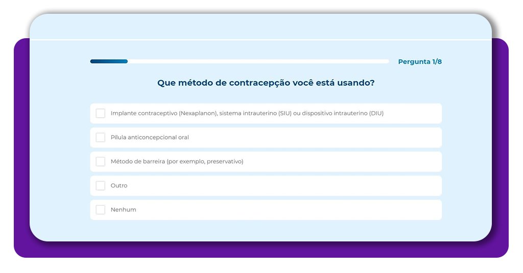 Teste de gravidez online