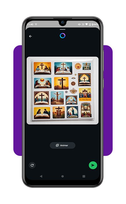 Figurinhas religiosas