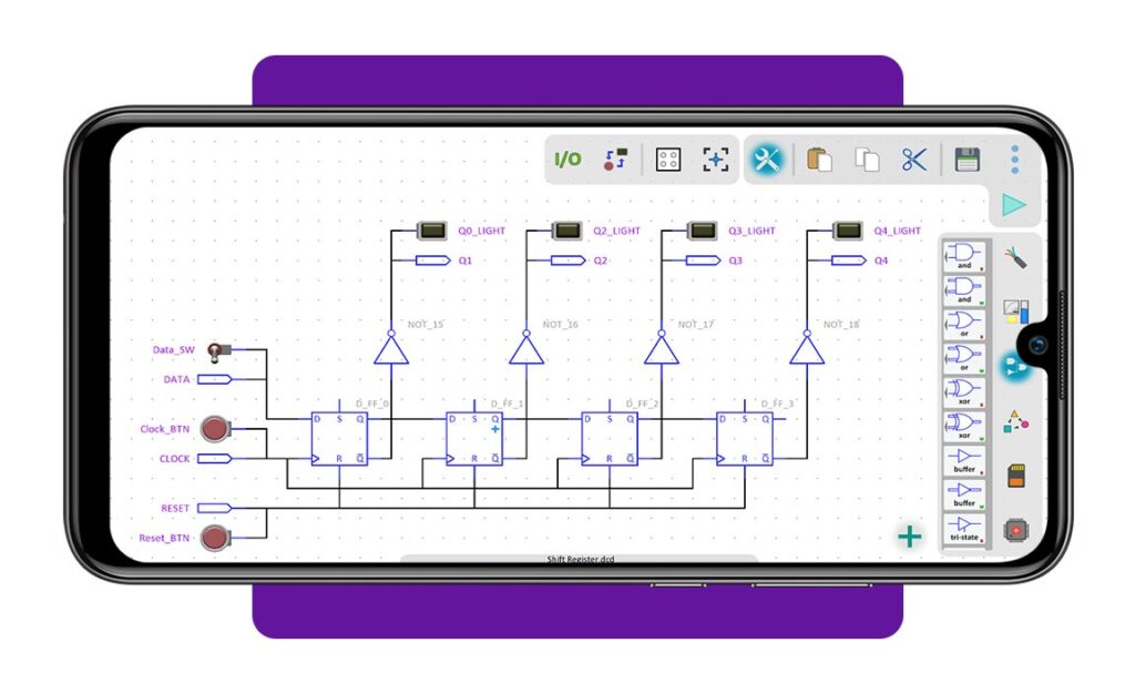 Simulador de circuito digital