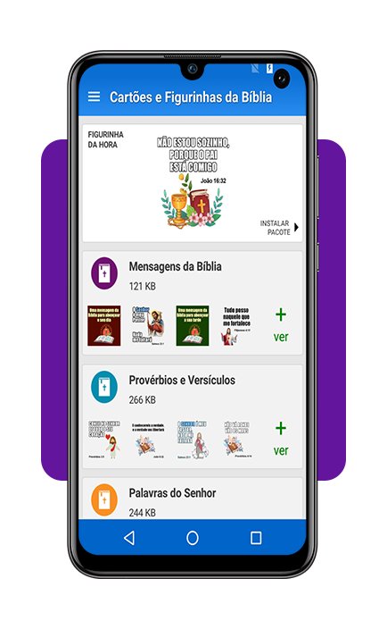 Apps de figurinhas cristãs