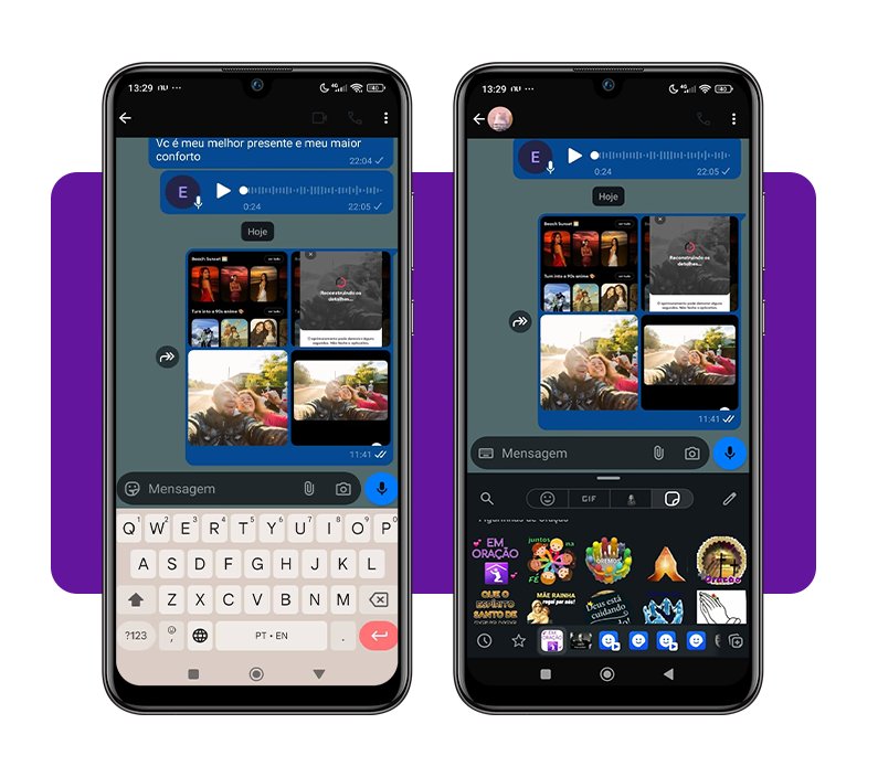 Apps de figurinhas cristãs