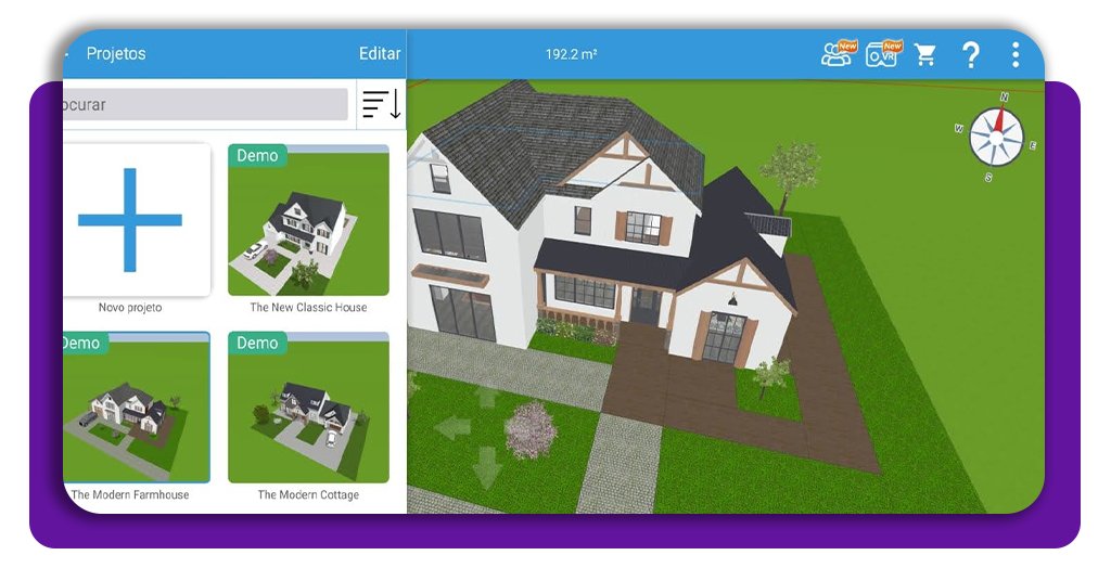 Home Design 3D: app para montar projeto de casa pelo celular 3 App para montar projeto de casa