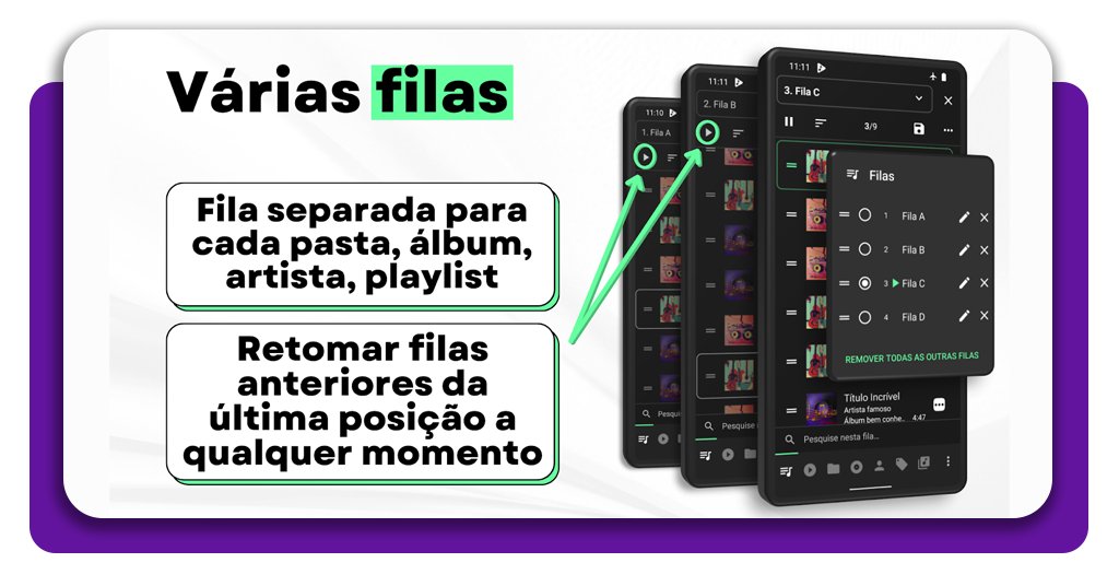 Reprodução de música offline