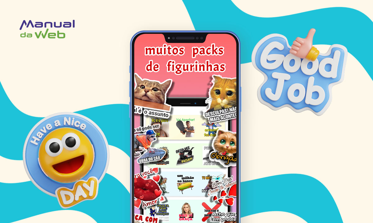 Aplicativo de figurinhas