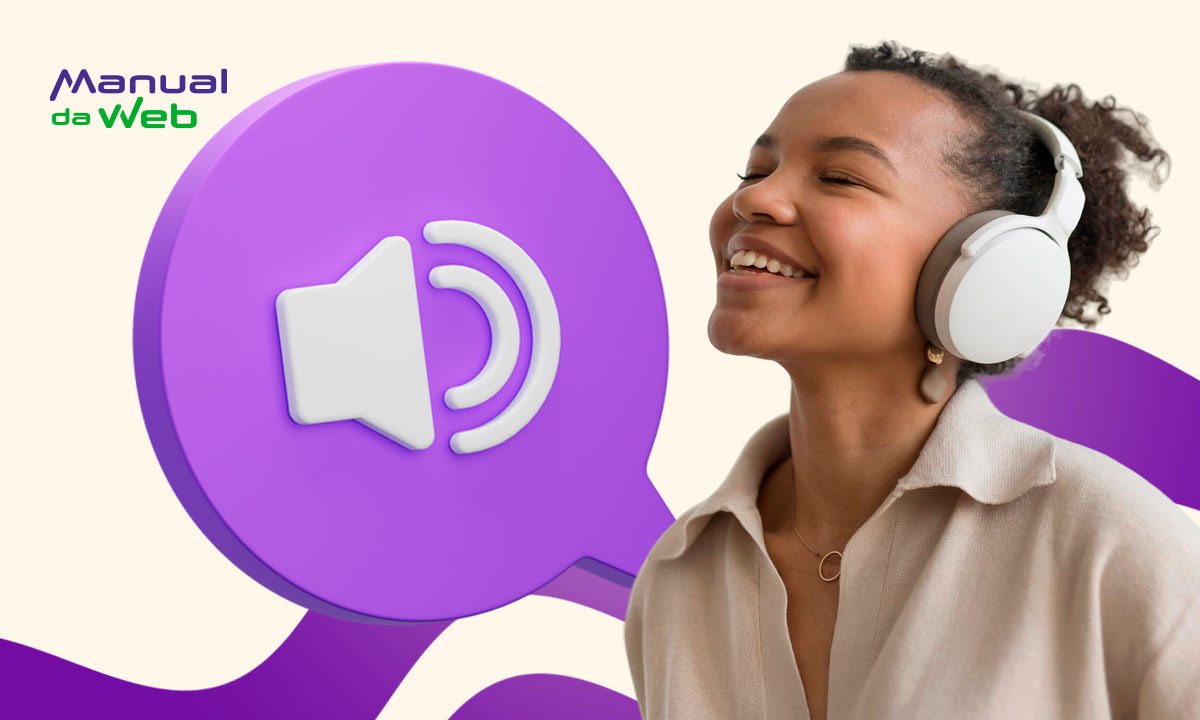 Aumentar o volume do fone de ouvido