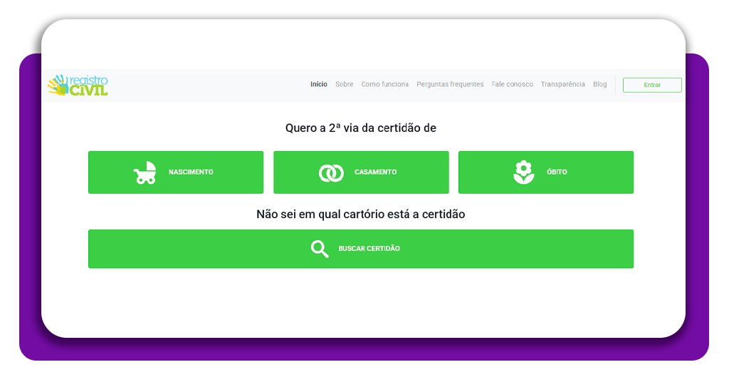 Emitir certidão de casamento digital