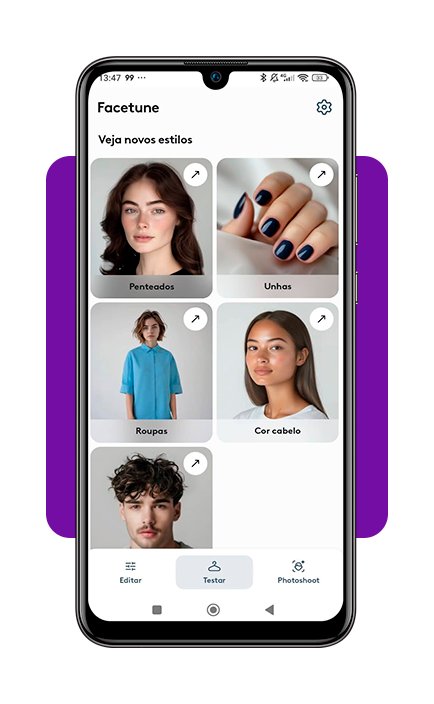 Corte de cabelo com IA
