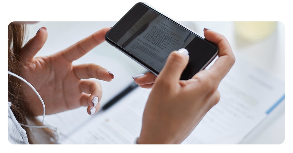 Escanear documentos em PDF com o celular