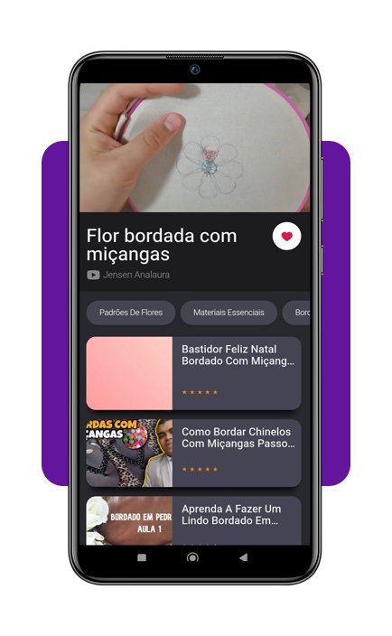 Bordado com miçangas