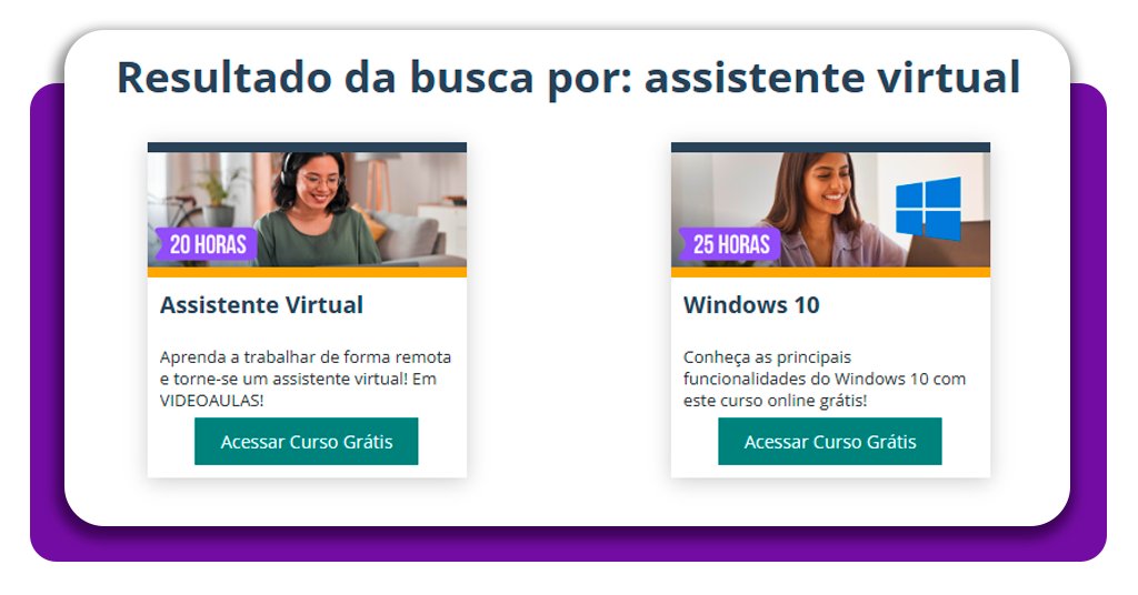 Curso de assistente virtual