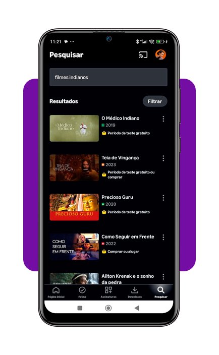 Aplicativo para assistir filmes indianos grátis no celular ou TV 4 Filmes indianos