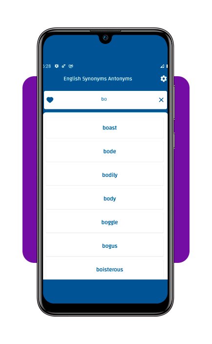 Sinônimos e antônimos em inglês