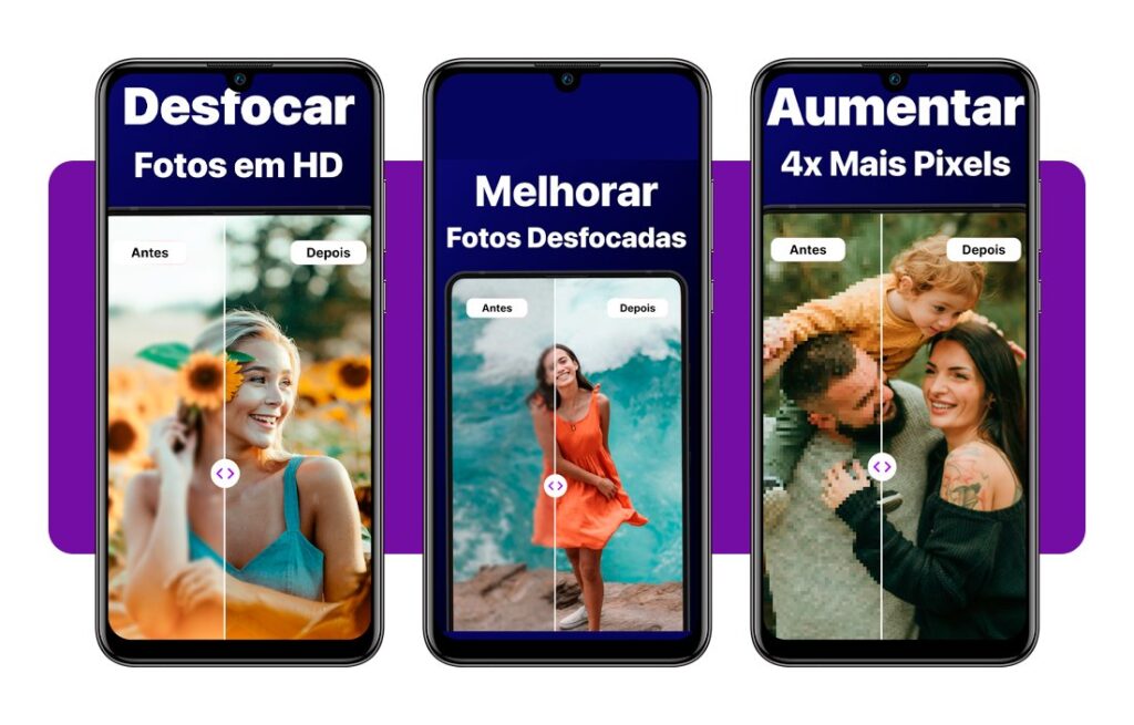 Melhorar fotos desfocadas em segundos
