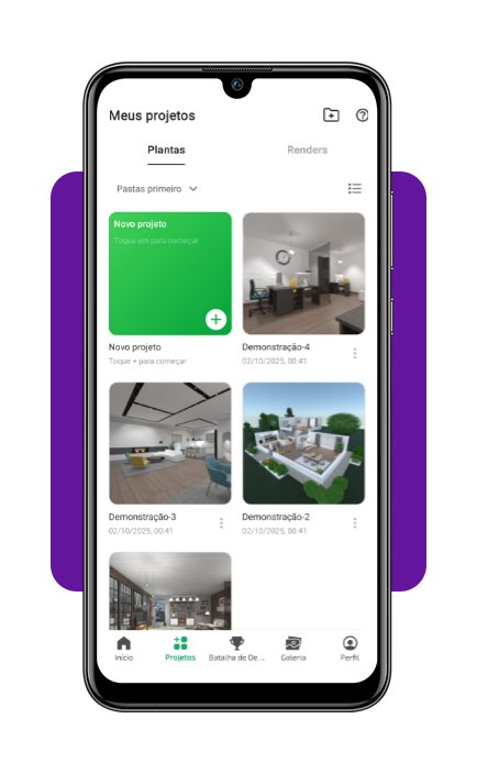 App para projetar casa