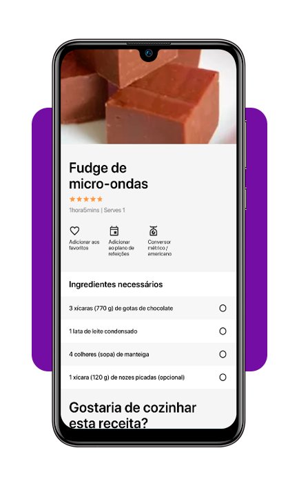 Receitas para criancas