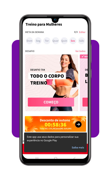 Exercícios em casa para mulheres
