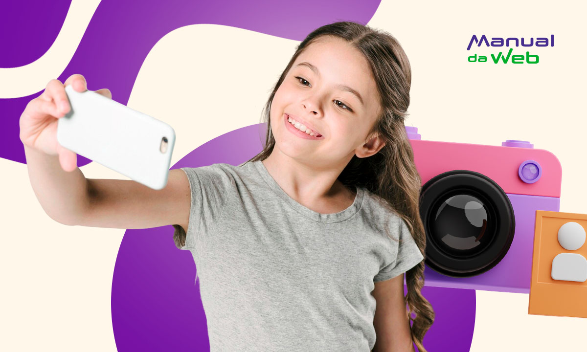 Filtros divertidos para fotos infantis