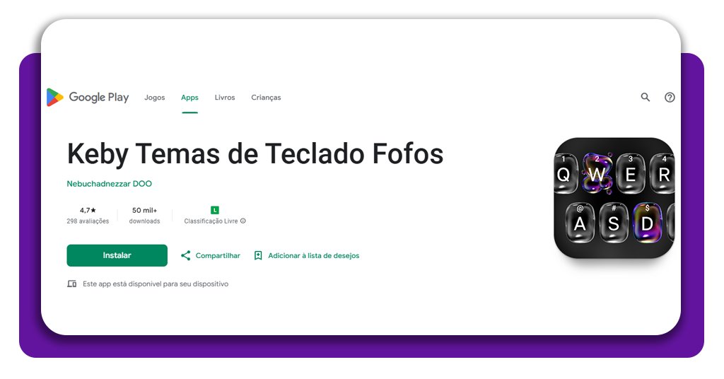Mudar o tema do teclado do celular