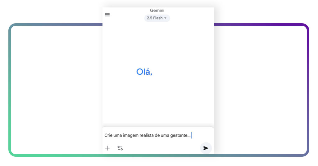 Ensaio de gestante