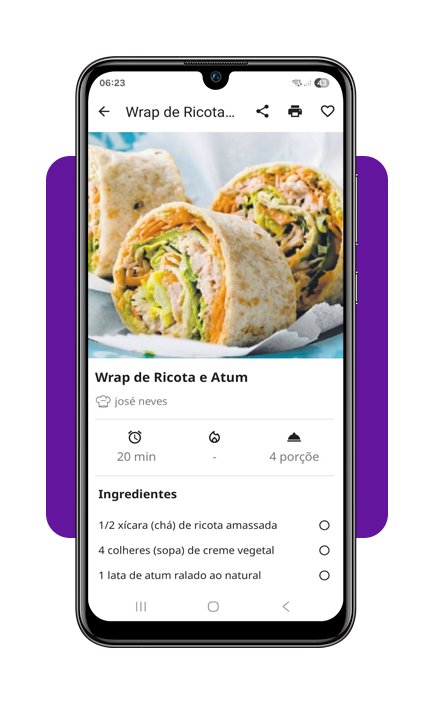 Receitas de almoço