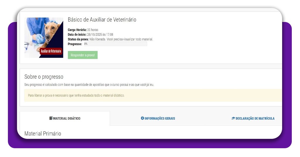 Curso de auxiliar de veterinário básico: aulas online grátis 4 Curso de auxiliar de veterinário