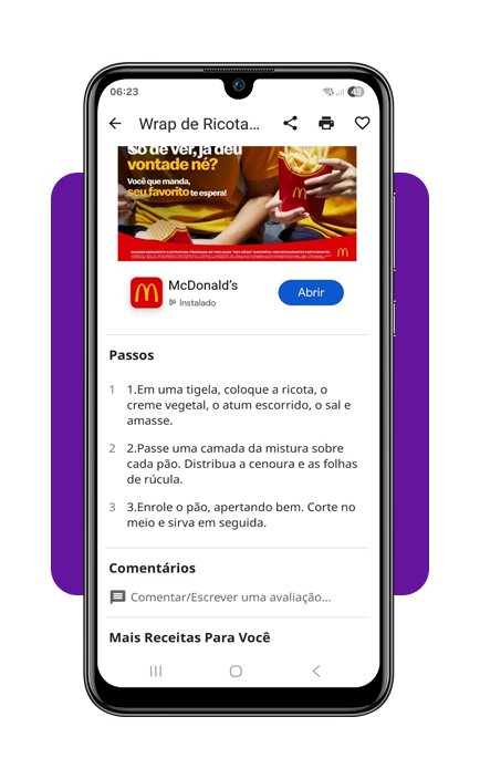 Receitas de almoço