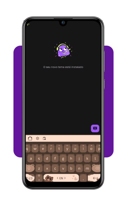 Mudar o tema do teclado do celular