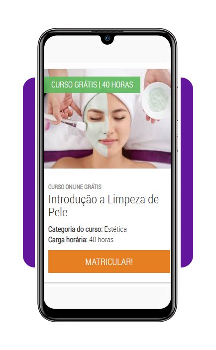 Curso gratuito de limpeza de pele: curso online sem mensalidade 1 Curso gratuito de limpeza de pele