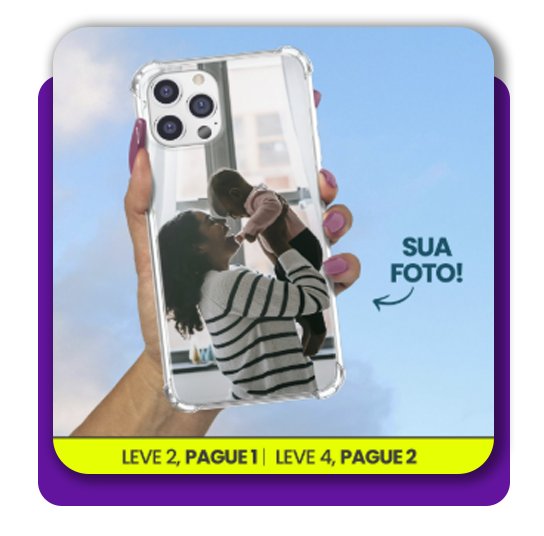 Capinha de celular personalizada