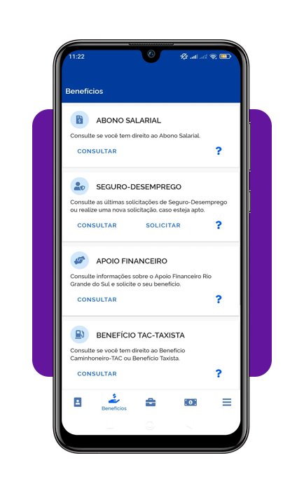 Consultar o abono salarial no app Carteira de Trabalho Digital
