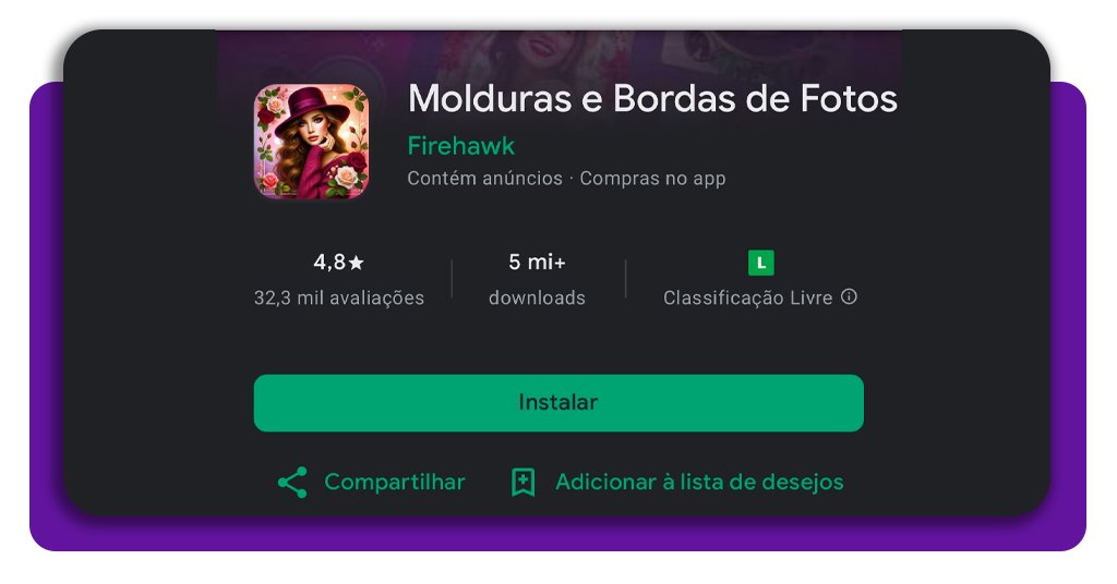 Aplicativo para testar molduras legais para fotos do celular 3 Molduras legais para fotos do celular