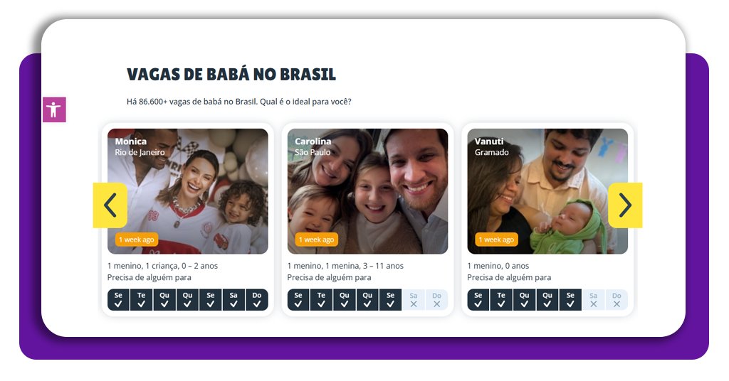 Vagas de babá