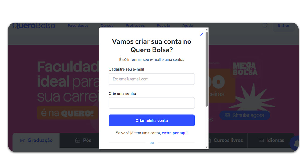 Bolsas de estudo de ensino fundamental