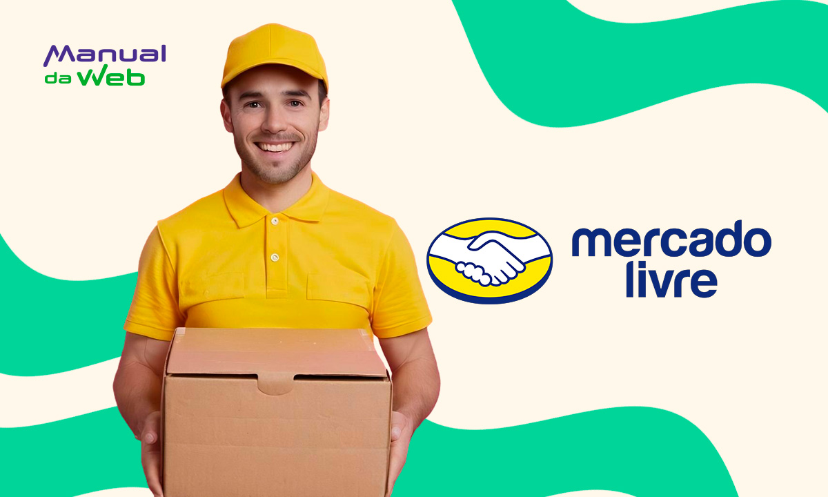 Entregador do Mercado Livre