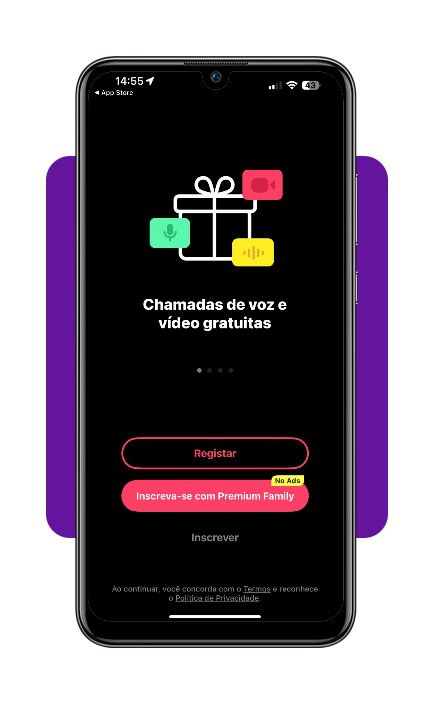 Chamada de vídeo online