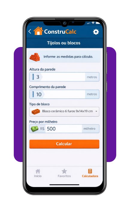 Calcular materiais para fazer obra