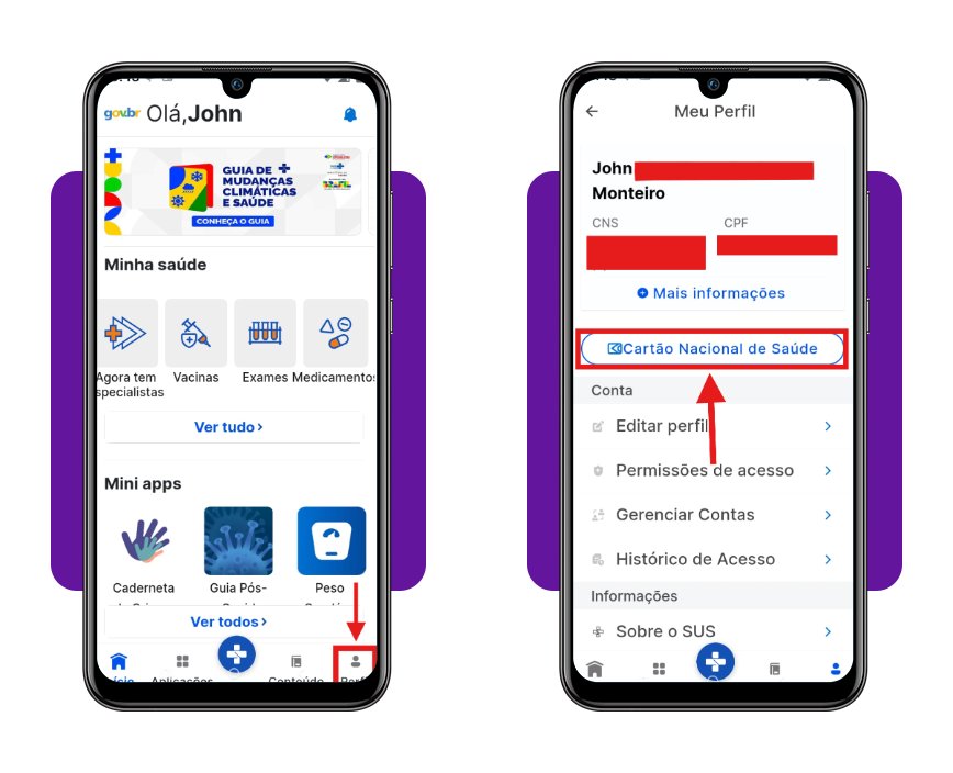 Baixar o cartão do SUS no celular