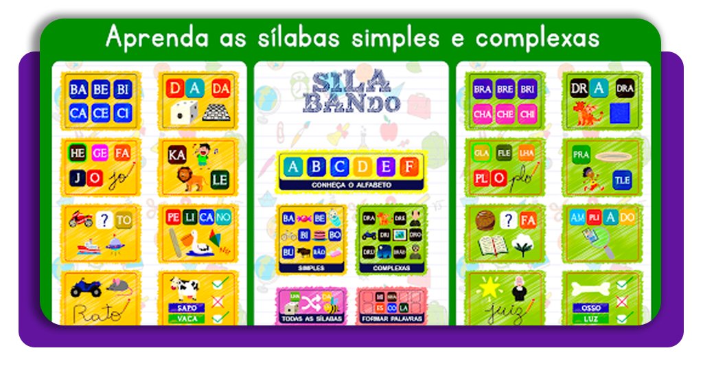 Crianças a ler e escrever em casa