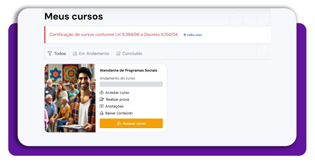 Atendente de programas sociais