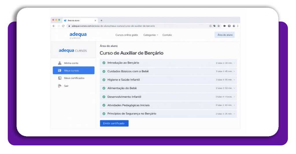 Auxiliar de berçário