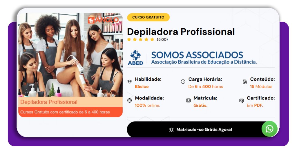 Depiladora profissional