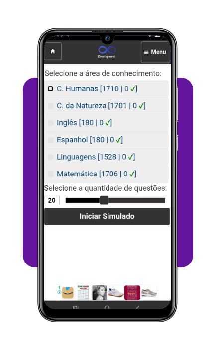 Questões do Enem para simulado