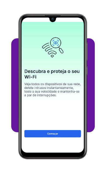 Usando o sinal de Wi-Fi da sua internet