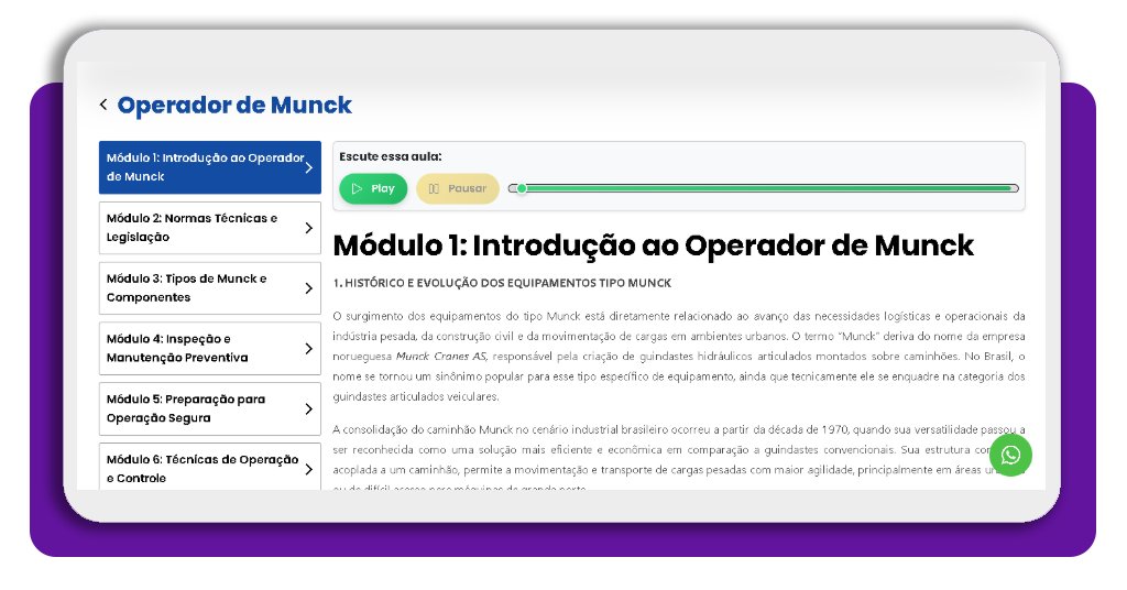 Operador de munck