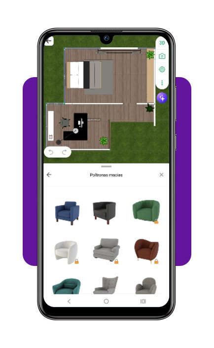 Decorar a casa pelo celular