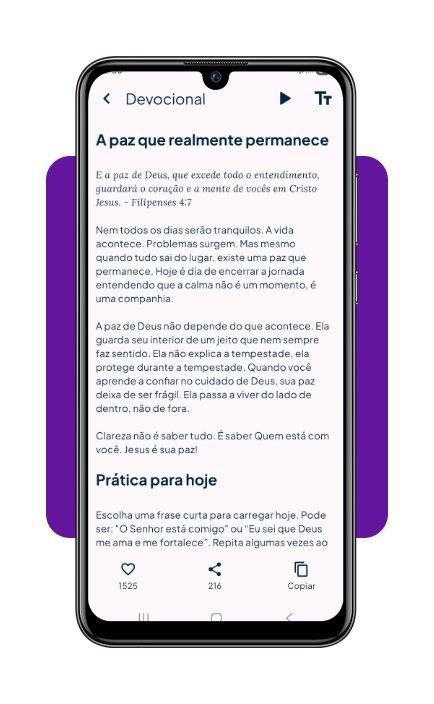 Devocional com versículos