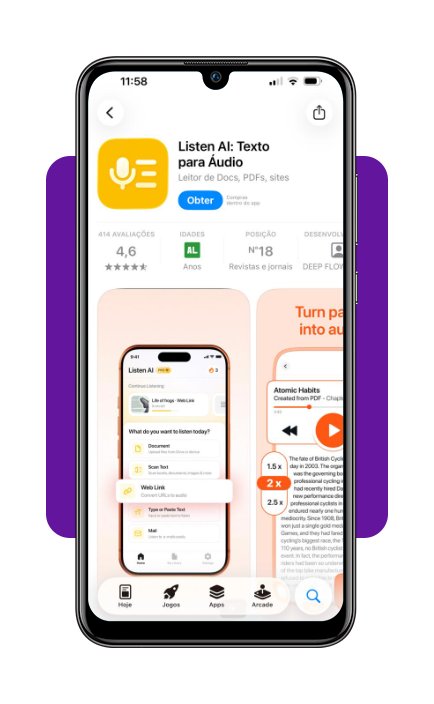 Documentos em áudio