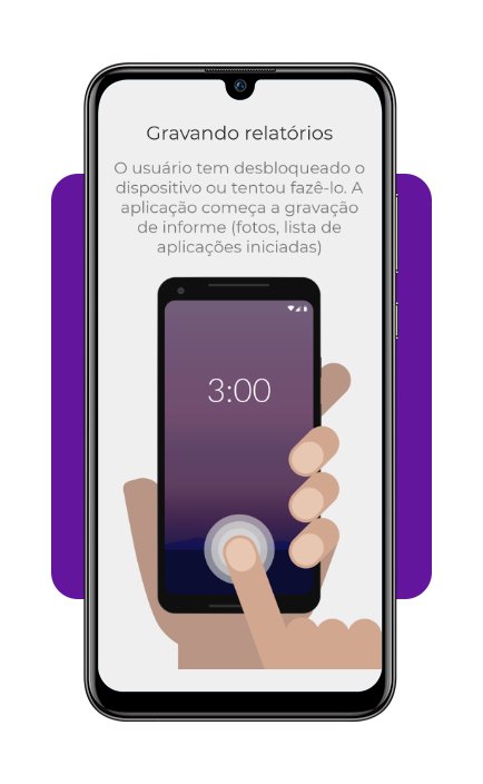Alerta de espião no celular