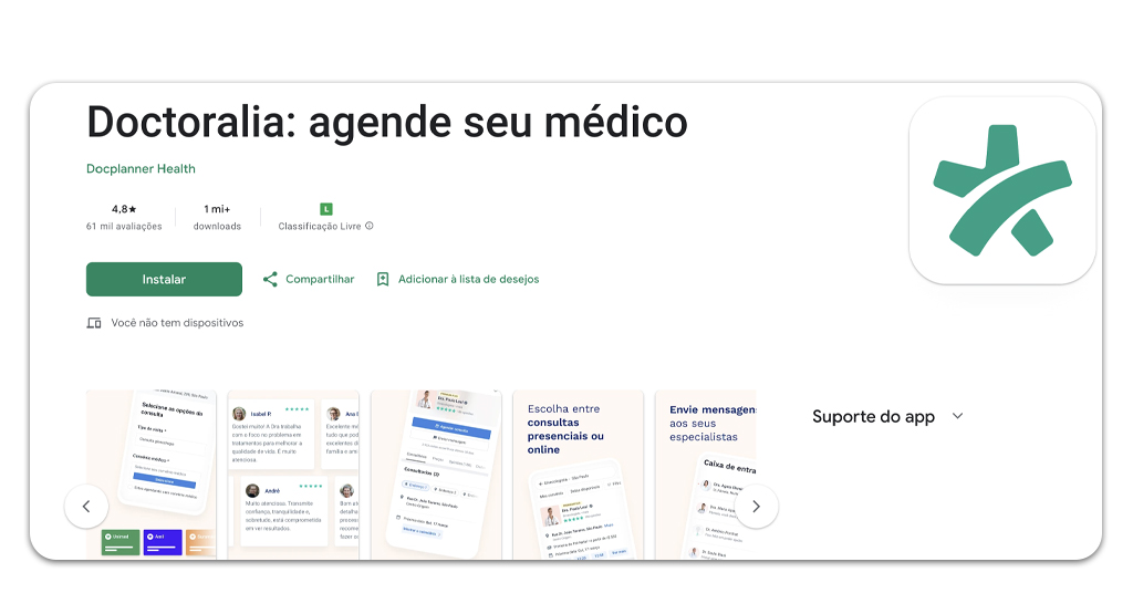 Agendar consultas médicas online