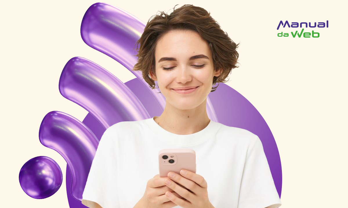Sinal do Wi-Fi do celular